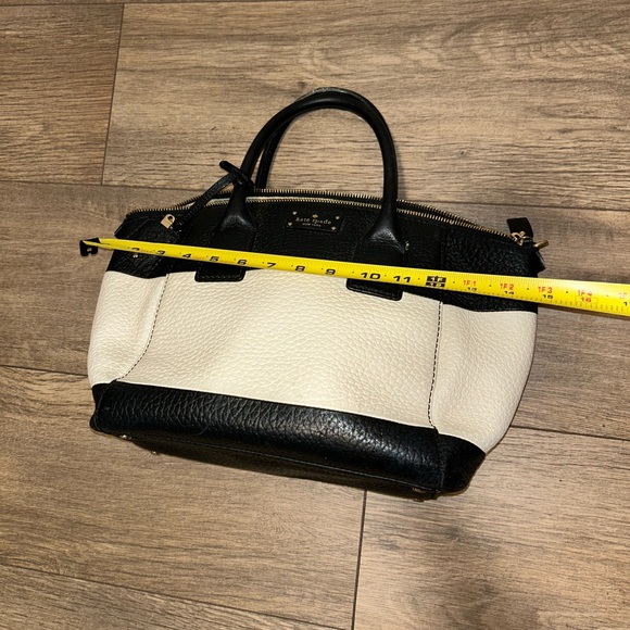 Kate Spade Cream & Black Colorblock Tote - Picture 2 of 8